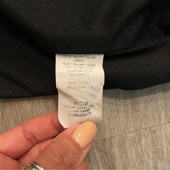 Final Touch black romper with pink & mauve flower detail with long sleeves - Picture 7 of 7